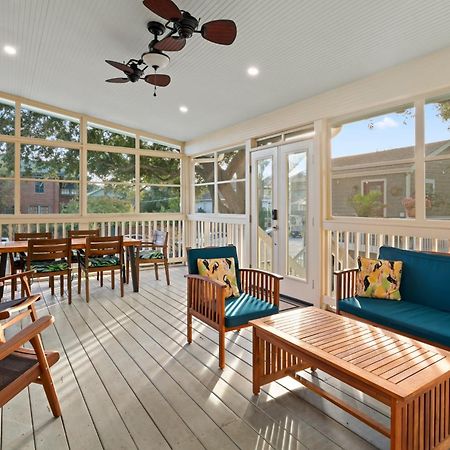 Historic Galveston Family Beach Home With 3 King Beds Eksteriør bilde
